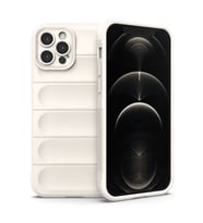 Newface Apple iPhone 12 Pro Kılıf Optimum Silikon - Krem