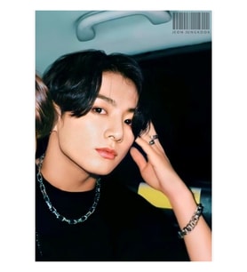 Jungkook Tablo Ahşap Poster Dekoratif kod5062