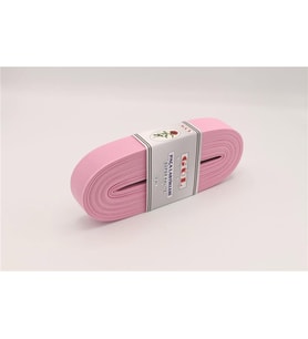 Gül Renkli Lastik 3 Cm - 10 mt Bebe Pembe