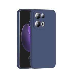 Coverzone Oppo Reno 13F 5G ?le Uyumlu K?l?f Z-Mara Lansman Vieri Tam Koruma Arka Kapak Kamera Koruma �?k?nt?l? P�r�zs�z Y�zey Lacivert