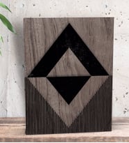 BK Gift Modern Art Tasarımlı Dekoratif Mini Kanvas Tablo 15x20cm-10