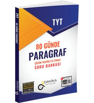 Karekök Yayınları Karekök Dakika Serisi 80 Günde Paragraf Çözüm Taktikli Ve Temalı Soru Bankası Yeni (Çok Renkli)