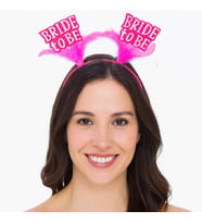 Pembe Renkli Bride to Be Parti Tacı – Bekarlığa Veda Gecesi İçin