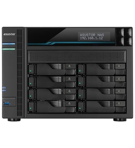 ASUSTOR AS6508T ATOM QC- 8 GB RAM- 8-diskli Nas Server (Disksiz)