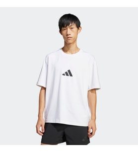 adidas JC5482 M Z.N.E. TEE LO Erkek T-Shirt (Beyaz)