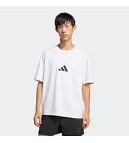 adidas JC5482 M Z.N.E. TEE LO Erkek T-Shirt (Beyaz)