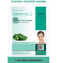 Dermal Yatıştırıcı ve Nemlendirici Aloe Özlü Kolajen Maske 23 gr