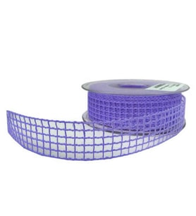 Kurdele Kanaviçe File Modeli 2 CM (20 Metre)  Lila