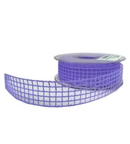Kurdele Kanaviçe File Modeli 2 CM (20 Metre)  Lila