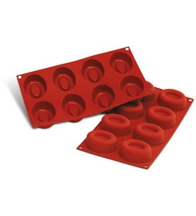Silikomart sf085 Büyük Oval Savarin Kek Kalıbı