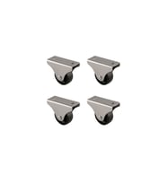 Furç Sabit Teker - 32MM - Siyah HKS228 - 4 Adet TG-V 12360