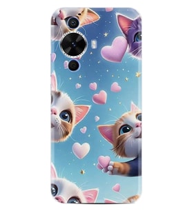 Huawei Nova 12S Kılıf Boutique Baskılı Resimli Kalp ve Kedi Pcode -035