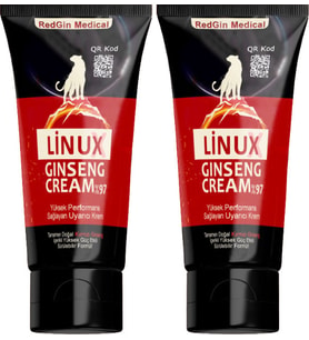 Linux Ginseng Cream 2 Adet Erkeklere Özel Yerlerine Özel Yeni Destek 50 ml