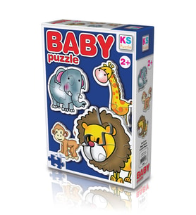Ks Puzzle Baby Jungle 2-3-4-4 Lu 12001