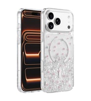 Onegif iPhone 17 Pro Max Misk Simli Magsafe Kapak - Desen 1
