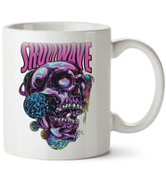 Skullwave Baskılı Porselen Kupa Bardak
