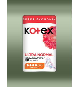 Kotex Hijyenik Ped - Ultra Normal - 24 Adet (000)