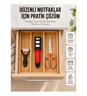 Mey İthalat® Çok Amaçlı Mutfak Makas Seti – Paslanmaz Çelik ve Ergonomik Tasarım Yeni Nesil