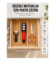 Mey İthalat® Çok Amaçlı Mutfak Makas Seti – Paslanmaz Çelik ve Ergonomik Tasarım Yeni Nesil