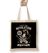 Start The Revolution Bez Çanta Uzun Saplı