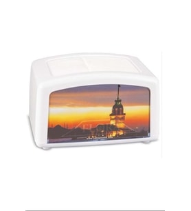 Yatay Peçetelik Beyaz Royaleks-F030