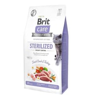 Brit Care Hypo-Allergenic Kilo Kontrolü için Ördekli Tahilsiz Kisirlastirilmis K