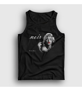 Presmono Unisex Siyah Noir Marilyn Monroe Atlet 39108tt