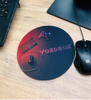 Kişiye Özel Gamer Tasarımlı Oval Mouse Pad