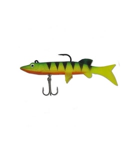 6576 Realistic Pike Firetiger Turna Model Kendinden Zokalı 10cm. 18gr. 5li Paket
