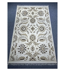 Tiffany Halı Sentez 7004 AV 150x230 Krem Kahve 4 M2 İnce Halı !