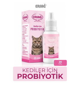 ERSAĞ Kediler İçin Probiyotik Destek 20 ML