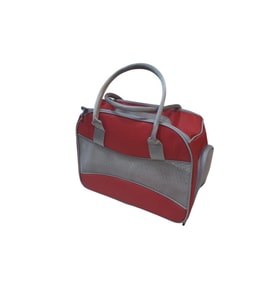 La Vista Uçak Kabin Boy Style Flybag Kedi, Küçük Köpek Taşıma Çantası Kırmızı 30-20-40cm