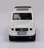 eJOYA Kişiye Özel Jeep Metal Araba 111609 (Beyaz)