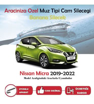Nissan Micra  Muz Silecek Takımı 2019-2022