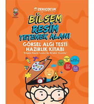 Bilsem Resim Yetenek Alanı Görsel Algı Testi Hazırlık Kitabı Zeki Çocuk
