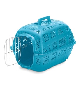 Imac Carry Sport Metal Kapılı Evcil Hayvan Taşıma Çantası Mavi 48,5x34x32cm