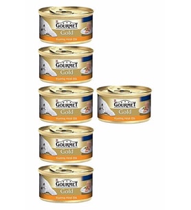 Gourmet Gold Kıyılmış Hindi Eti Yaş Kedi Maması 85Gr 6AL 5Öde
