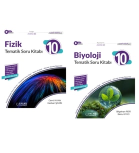 PALME YAYINEVİ 10.SINIF JOKER FİZİK - BİYOLOJİ TEMATİK SORU BANKASI