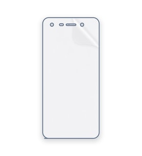 SChitec ZTE Blade A6 max Uyumlu Ön Yüzey Nano Şeffaf Hidrojel Ekran Koruyucu