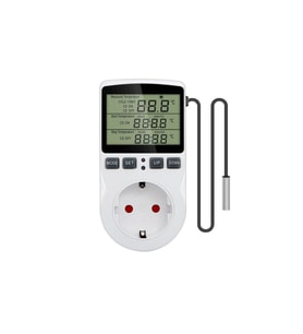 220V LCD Ekranlı 3 Modlu Akıllı Termostat Soketi