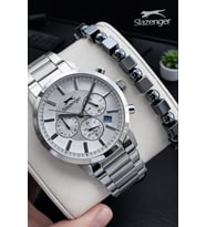 Slazenger 2 Yıl Garantili İç Fonksiyonları Aktif 10 Atm Suya Dayanıklı Erkek Kol Saati FG.SL.2511.01