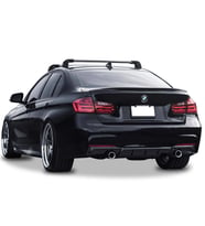 Bmw 3 Serisi F30 (2012 - 2018) M Performance Arka Tampon Eki - Difüzör (Plastik)
