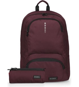 Gabol Okul Sırt Çantası Kalemlik Seti Bordo 25L GB.233758