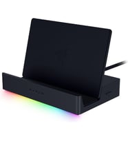 Handheld Dock Chroma - Mobil oyun veya tablet cihazları için 6 Bağlantı Noktalı HDMI ve USB Şarj Merkezi (3x USB A, 1x HMDI, 1 USB-C 100W Passthrough Charging, 1x GbE) Siyah