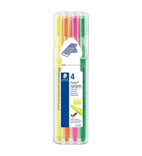 Staedtler Triplus Textsurfer Üçgen Fosforlu Kalem 4 Renk 362 SB4