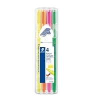 Staedtler Triplus Textsurfer Üçgen Fosforlu Kalem 4 Renk 362 SB4