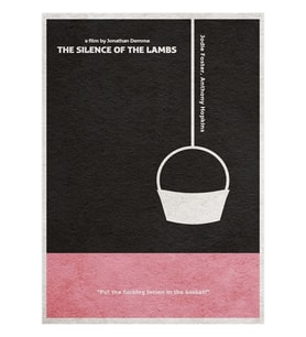 The Silence Of The Lambs Tablo Ahşap Poster Dekoratif