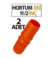 11/2'LİK Hortum Eki 2 Adet