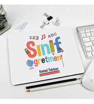 Kişiye Özel Sınıf Öğretmenine Hediye Mousepad