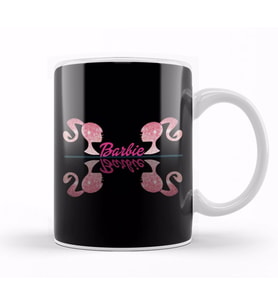 Barbie Reflection Pink Kupa Bardak Porselen